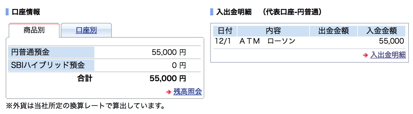 Shumishin SBI Bank Cash Card2